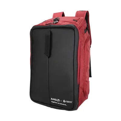 Foto 9 de Backpack TEROS Alltracker AMD TE-ATK9060, para Notebooks de hasta 15.6", Rojo/Negro