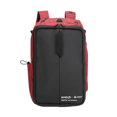 Foto 10 de Backpack TEROS Alltracker AMD TE-ATK9060, para Notebooks de hasta 15.6", Rojo/Negro