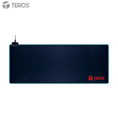 Foto 4 de Mousepad gamer TEROS TE-3020G, diseño impreso e iluminación RGB