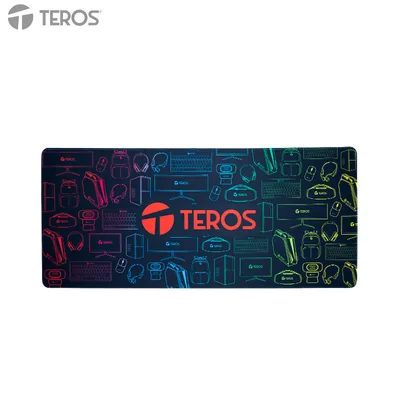 Foto 2 de Mousepad gamer TEROS TE-3023G, diseño impreso