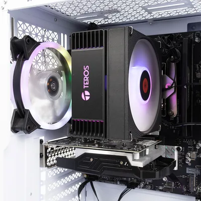 Foto 2 de Fan Cooler para CPU TEROS TE-8168N, para Intel y AMD,TDP 220W Máx, Aire