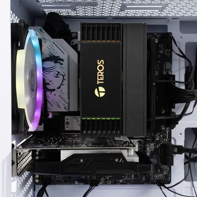 Foto 3 de Fan Cooler para CPU TEROS TE-8168N, para Intel y AMD,TDP 220W Máx, Aire