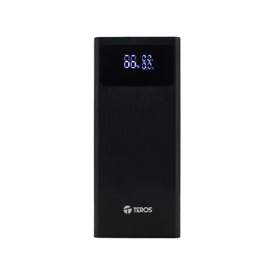 Foto 3 de Powerbank TEROS TE-7059N, 30000MAh, USB-A, USB-C, negro