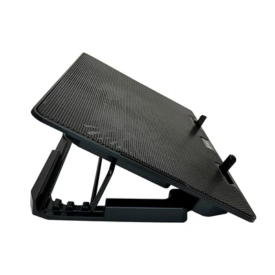 Foto 2 de Cooler TEROS TE-7020N, compatible con notebooks de hasta 15.6", 2 fan de 12cm