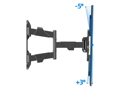 Foto 3 de Rack articulado para televisor TEROS TE-7112, 32" a 75", hasta 36KG