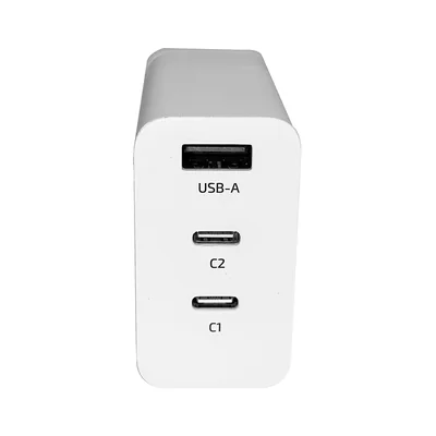 Foto 3 de Cargador USB-A USB-C TEROS TE-70207W, GaN, PD 65W, blanco