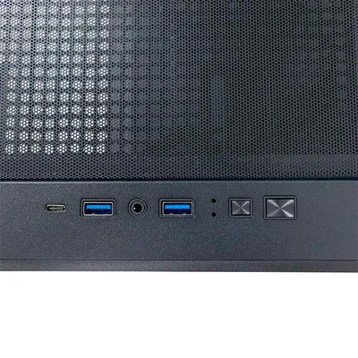 Foto 6 de Case sin fuente gamer TEROS TE-1323G, MidTower, ATX / MICRO-ATX / ITX, USB-A, Audio