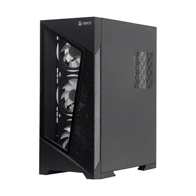 Foto 13 de Case sin fuente gamer TEROS TE-1330G, Mid Tower, E-ATX/ATX/MICRO-ATX/IT, USB-A, Audio