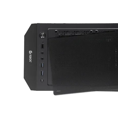 Foto 2 de Case sin fuente gamer TEROS TE-1332G, Mid Tower, ITX/MICRO-ATX/ATX, USB-A, Audio