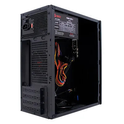 Foto 5 de Case con fuente TEROS TE-1033S, Mini Tower, MICRO-ATX / MINI-ITX, USB, Audio, 250W