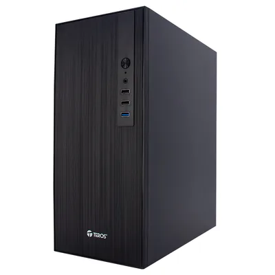 Foto 4 de Case con fuente TEROS TE-1034S, Mini Tower, MICRO-ATX / MINI-ITX, USB, Audio, 250W
