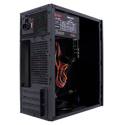 Foto 5 de Case con fuente TEROS TE-1035S, Mini Tower, MICRO-ATX / MINI-ITX, USB, Audio, 250W