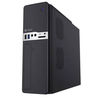 Foto 2 de Case con fuente TEROS TE-1032S, Slim, MICRO-ATX / MINI-ITX, USB, Audio, 250W