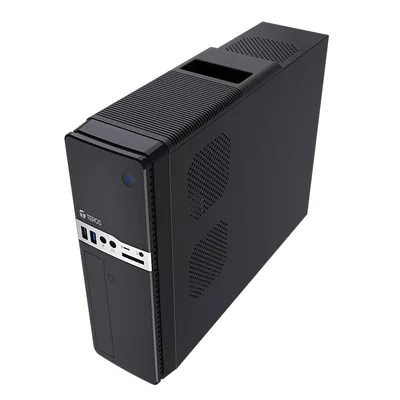Foto 4 de Case con fuente TEROS TE-1032S, Slim, MICRO-ATX / MINI-ITX, USB, Audio, 250W