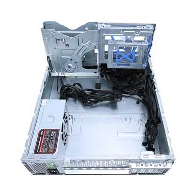 Foto 3 de Case con fuente TEROS TE-1040CS, SFF, MICRO-ATX / MINI-ITX, USB, Audio, 350W