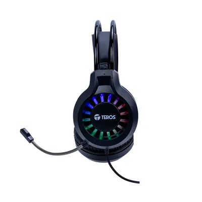 Foto 6 de Kit 4 en 1 Teclado + Mouse + Auriculares + Mousepad TEROS TE-5014S