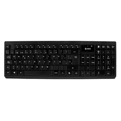 Foto 4 de Combo Kit inalámbrico teclado y mouse TEROS TE-4071S, 2.4GHz, Receptor USB