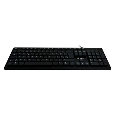Foto 4 de Teclado alámbrico TEROS TE-4065N, USB 2.0, IPX7