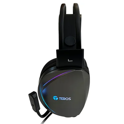 Foto 4 de Auriculares gaming TEROS TE-8170N, USB, Luces RGB