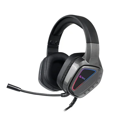 Foto 2 de Auriculares gaming TEROS TE-8171N, USB, Luces RGB