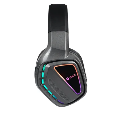 Foto 3 de Auriculares gaming TEROS TE-8171N, USB, Luces RGB