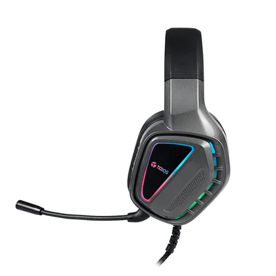 Foto 4 de Auriculares gaming TEROS TE-8171N, USB, Luces RGB