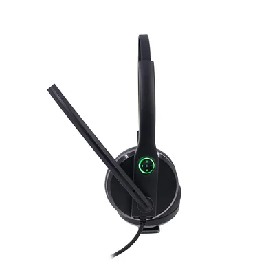 Foto 2 de Audífono alámbrico TEROS TE-8039C, USB, Luces LED