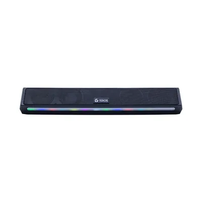 Foto 8 de Barra de sonido portátil TEROS Vibe TE-VIB6054BLK, BT 6.0, 20W, USB, Luces RGB