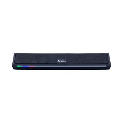 Foto 10 de Barra de sonido portátil TEROS Vibe TE-VIB6054BLK, BT 6.0, 20W, USB, Luces RGB