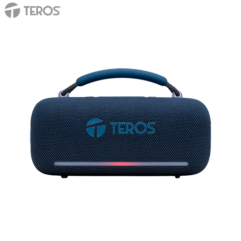 Parlante Inalámbrico Teros Vibe VB-6049BL, 60W, BT 5.3, 4000 MAH, USB, Luces LED, Azul