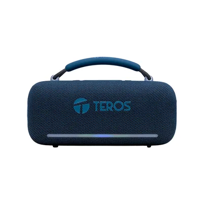 Foto 11 de Parlante Inalámbrico Teros Vibe VB-6049BL, 60W, BT 5.3, 4000 MAH, USB, Luces LED, Azul