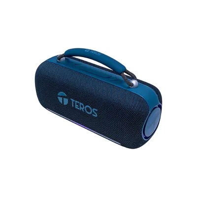 Foto 5 de Parlante Inalámbrico Teros Vibe VB-6049BL, 60W, BT 5.3, 4000 MAH, USB, Luces LED, Azul