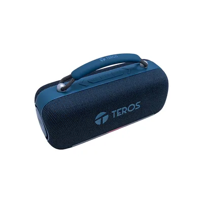 Foto 6 de Parlante Inalámbrico Teros Vibe VB-6049BL, 60W, BT 5.3, 4000 MAH, USB, Luces LED, Azul