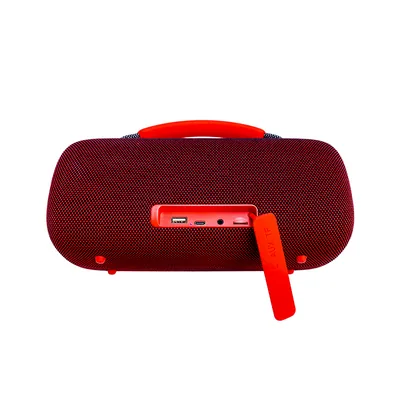 Foto 2 de Parlante Inalámbrico Teros Vibe VB-6049R, 60W, BT 5.3, 4000 MAH, USB, Luces LED, Rojo