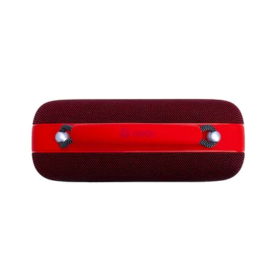 Foto 4 de Parlante Inalámbrico Teros Vibe VB-6049R, 60W, BT 5.3, 4000 MAH, USB, Luces LED, Rojo