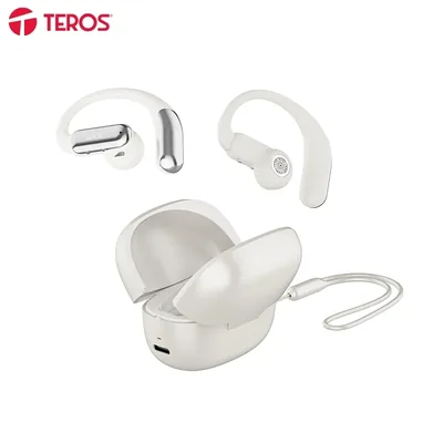 Audífonos inalámbricos Auracity TEROS TE-80714CR, BT 5.4, USB, ENC
