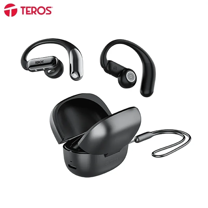 Audífonos inalámbricos Auracity TEROS TE-80715N, BT 5.4, USB, ENC