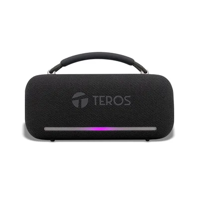 Foto 12 de Parlante inalámbrico TEROS VIBE VB-6049BLK, BT 5.3, 60W, 4000mAh, USB, Luces RGB
