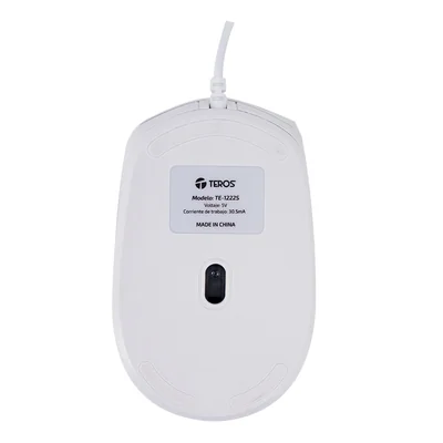 Foto 5 de Mouse alámbrico TEROS TE-1225S, 1600 DPI, USB