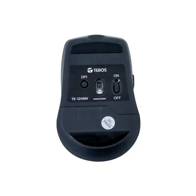 Foto 3 de Mouse inalámbrico TEROS TE-1249AI, 2.4GHz, 3200 DPI, BT, Receptor USB