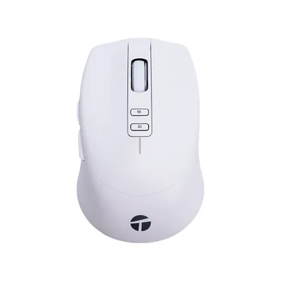 Mouse inalámbrico TEROS TE-1249AI, 2.4GHz, 3200 DPI, BT, Receptor USB