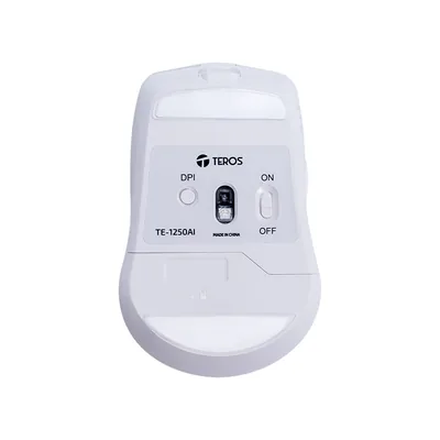 Foto 3 de Mouse inalámbrico TEROS TE-1249AI, 2.4GHz, 3200 DPI, BT, Receptor USB