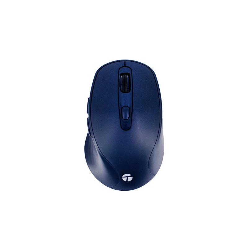 Mouse inalámbrico TEROS TE-1235S, 2.4G, 1600 DPI, BT, Receptor USB