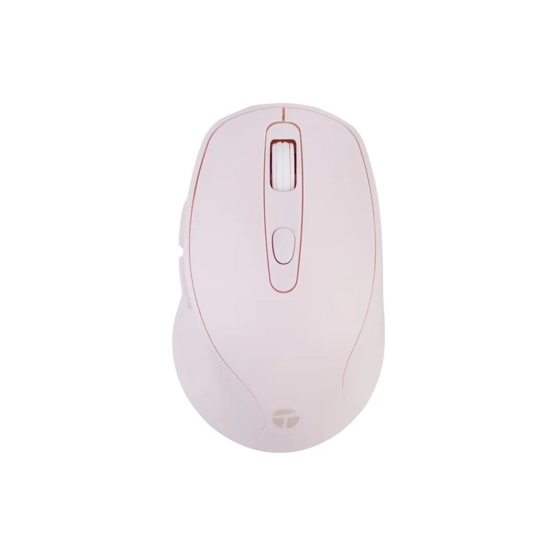 Mouse inalámbrico TEROS TE-1234S, 2.4G, 1600 DPI, BT, Receptor USB