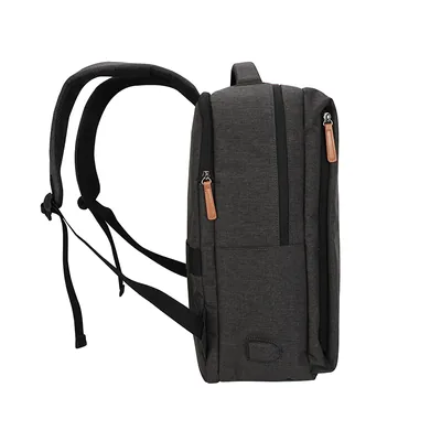 Foto 4 de Backpack TEROS City III TE-9045GR, para Notebooks de hasta 15.6", Gris