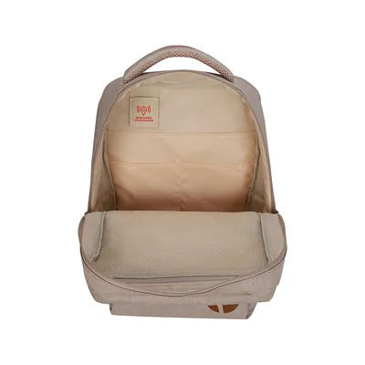 Foto 3 de Backpack TEROS City III TE-9046BG, para Notebooks de hasta 15.6", Beige