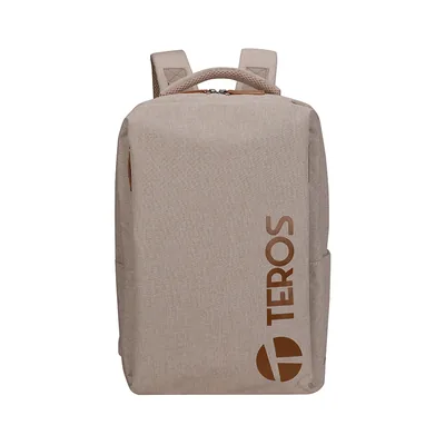 Foto 6 de Backpack TEROS City III TE-9046BG, para Notebooks de hasta 15.6", Beige