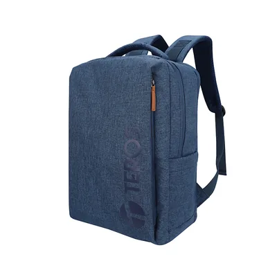 Backpack TEROS City III Navy TE9048NV, para Notebooks de hasta 15.6", Azul