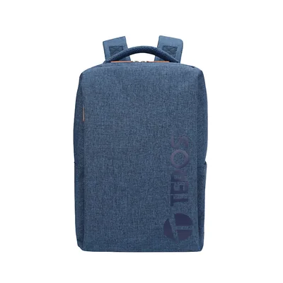 Foto 6 de Backpack TEROS City III Navy TE9048NV, para Notebooks de hasta 15.6", Azul
