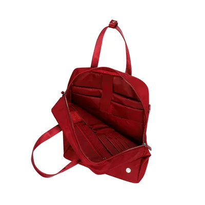 Foto 2 de Backpack TEROS Roseann II TE-9049RD, para Notebooks de hasta 14.1", Rojo